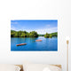 Lake Mountains with Small Wall Decal