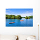 Lake Mountains with Small Wall Decal