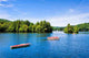 Lake Mountains with Small Wall Decal