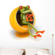 Frog Chair Design Wall Decal