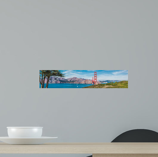 Panorama Golden Gate Bridge Wall Decal