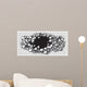 Hole Breaking through Wide Wall Decal