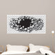 Hole Breaking through Wide Wall Decal
