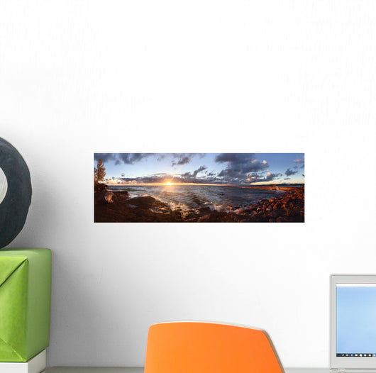 Sunrise Lake Superior Wall Decal