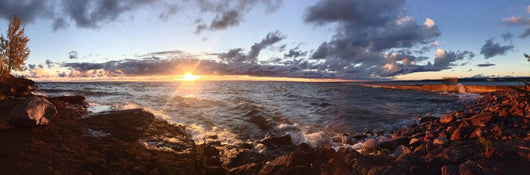 Sunrise Lake Superior Wall Decal