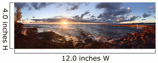 Sunrise Lake Superior Wall Decal