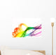 Colored Smoke Series Shot Wall Decal