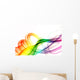 Colored Smoke Series Shot Wall Decal