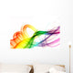 Colored Smoke Series Shot Wall Decal