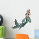 Fantasy Mermaid White Wall Decal