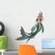 Fantasy Mermaid White Wall Decal