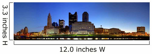 Scioto River and Downtown Wall Decal