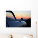 Sunset Old Car Wall Decal