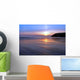 Sunset over Irish Sea Wall Decal