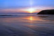 Sunset over Irish Sea Wall Decal