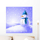 Snowman Snow Wall Decal