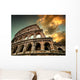 Colosseum Rome with Sky Wall Decal
