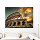 Colosseum Rome with Sky Wall Decal
