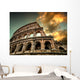 Colosseum Rome with Sky Wall Decal