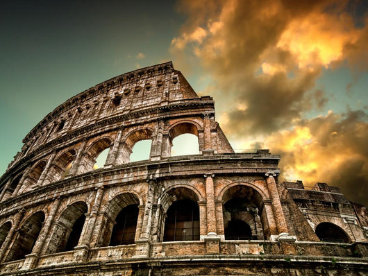 Colosseum Rome with Sky Wall Decal