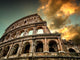 Colosseum Rome with Sky Wall Decal