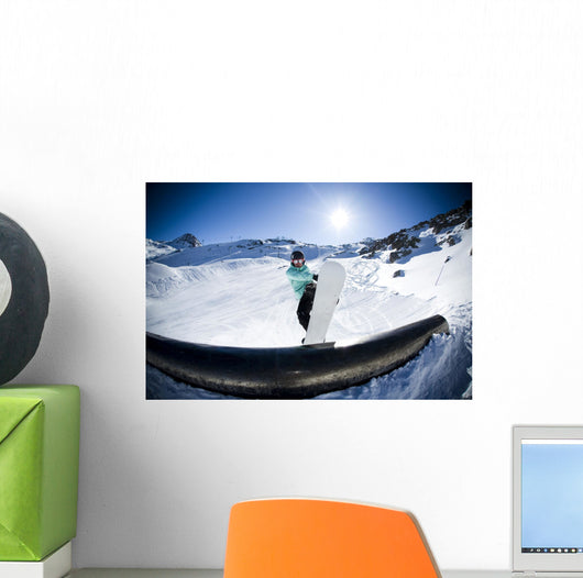 Snowboard Stunt Extreme 3 Wall Decal