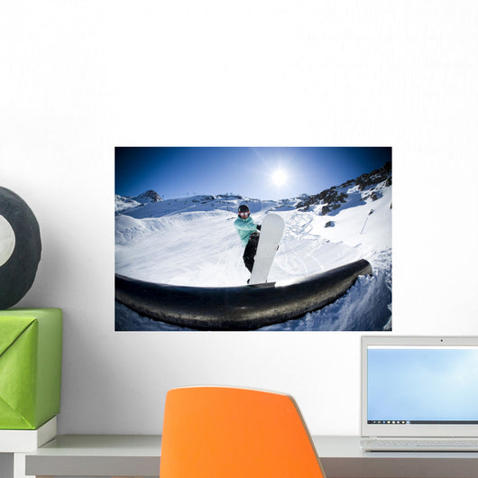 Snowboard Stunt Extreme 3 Wall Decal