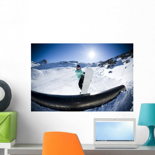 Snowboard Stunt Extreme 3 Wall Decal