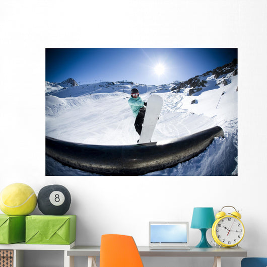 Snowboard Stunt Extreme 3 Wall Decal