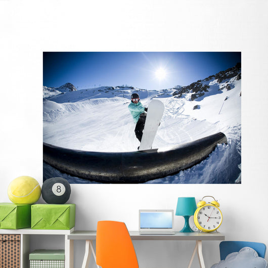 Snowboard Stunt Extreme 3 Wall Decal