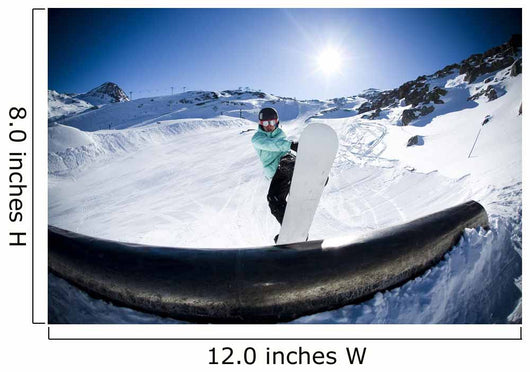 Snowboard Stunt Extreme 3 Wall Decal