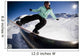 Snowboard Stunt Extreme Wall Decal