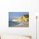 Deserted Beach Etretat Wall Decal