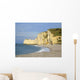 Deserted Beach Etretat Wall Decal