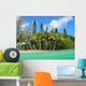 Coconut Palms Beach Wall Decal