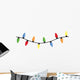 String Christmas Lights Can Wall Decal