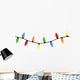 String Christmas Lights Can Wall Decal