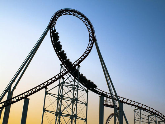 Roller Coaster Wall Decal Design 2