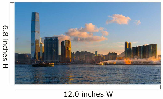 Hongkong Cityscape Hongkong Business Wall Decal