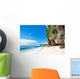 Tropical Beach with White Wall Decal