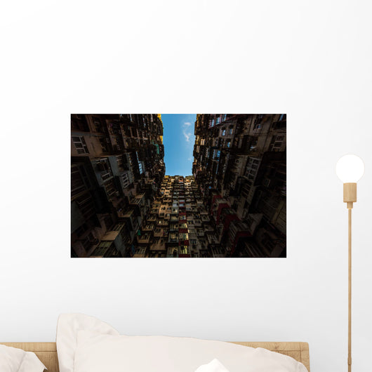 Old Apartment Hong Kong Wall Decal