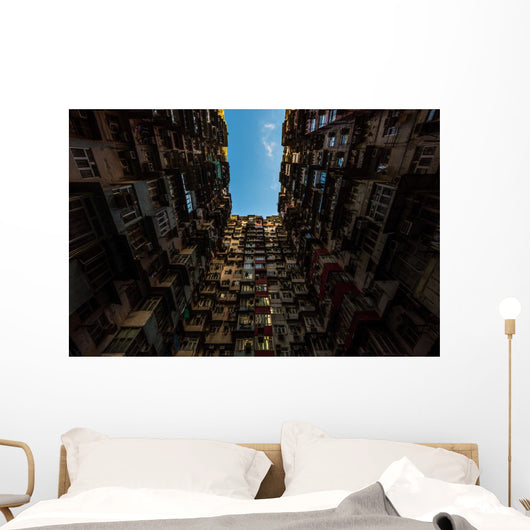 Old Apartment Hong Kong Wall Decal
