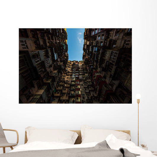 Old Apartment Hong Kong Wall Decal