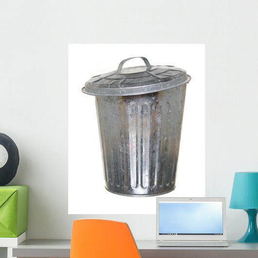 Trash Can Wall Decal