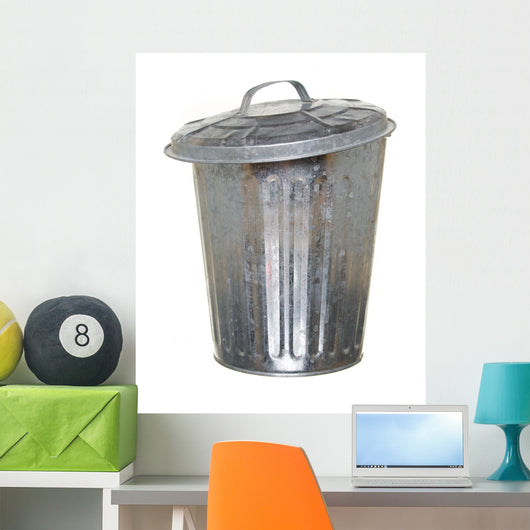 Trash Can Wall Decal
