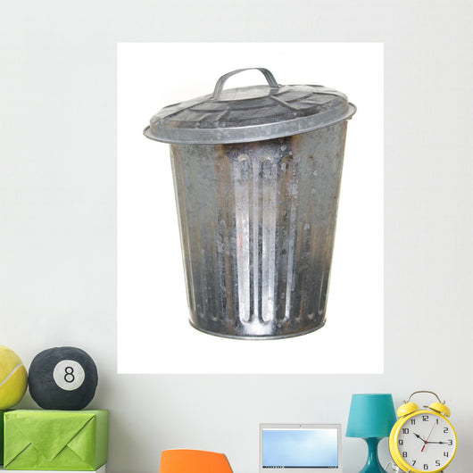 Trash Can Wall Decal