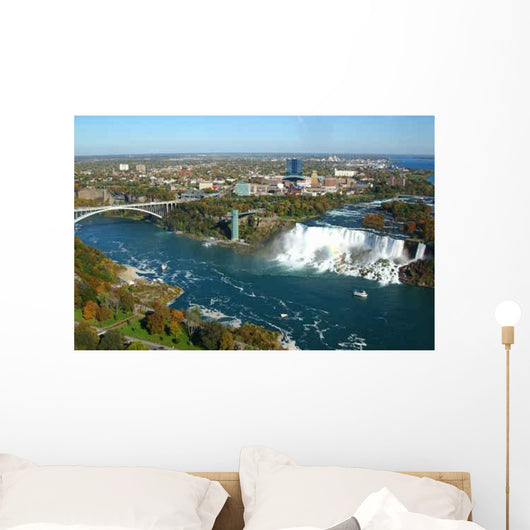 Niagara Falls and Rainbow Wall Decal