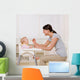 Mother Feeding Hungry Baby Wall Decal
