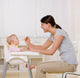 Mother Feeding Hungry Baby Wall Decal
