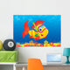 Fish Diver Wall Decal